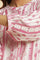 Pink Abstract Print Kurta