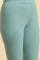 Teal Blue Cotton Jersey Lycra Tights