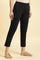 Blue Slim Fit Elasticated Western Pants