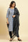 Blue Kota Embroidered Dupatta