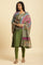 Multi-Coloured Printed Chiffon Dupatta