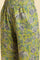 Light Green Floral Printed Kurta, Pants And Dupatta Set