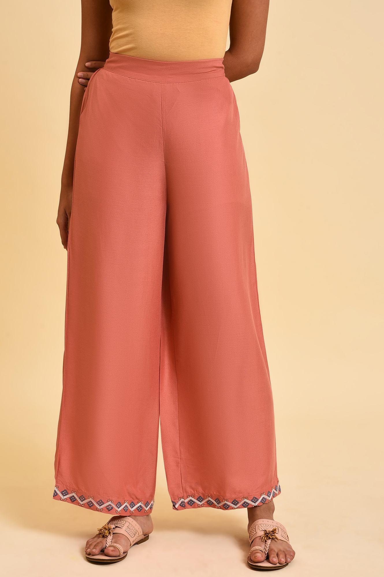 Light Orange Parallel Pants