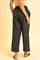 Black Striper Parallel Pants