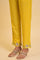 Yellow Glitter Printed Festive kurta, Pants & Dupatta Set