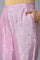 Light Purple Embroidered kurta Set