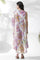 White Cotton A-Line Floral Printed Kurta, Pants And Dupatta Set