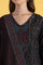 Black Yarn Dyed Sequins A-Line Kurta & Straight pant with Dupatta Set