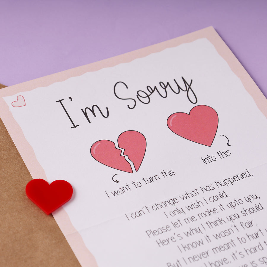 Sorry Letter Ripped Up Sorry Letter – Cherrypick