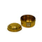 Plain Pure Brass Sindoor box/ Dabba, KumKum Box