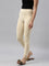 Dark Cream Cotton Stretch Churidar