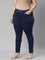 Women Solid Navy Super Stretch Jeggings