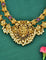 2 Layered Designer Antique Kempu Necklace Set