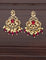 Designer Gold Polish Zirconia Necklace Set