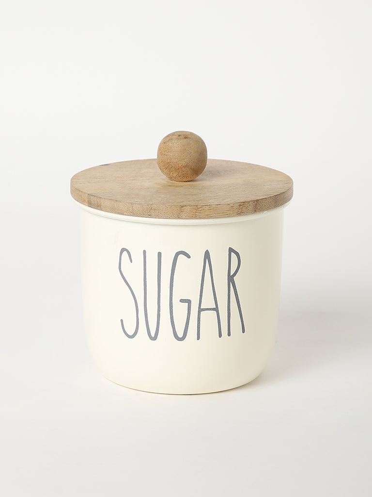 Westside Home Cream Sugar Canister