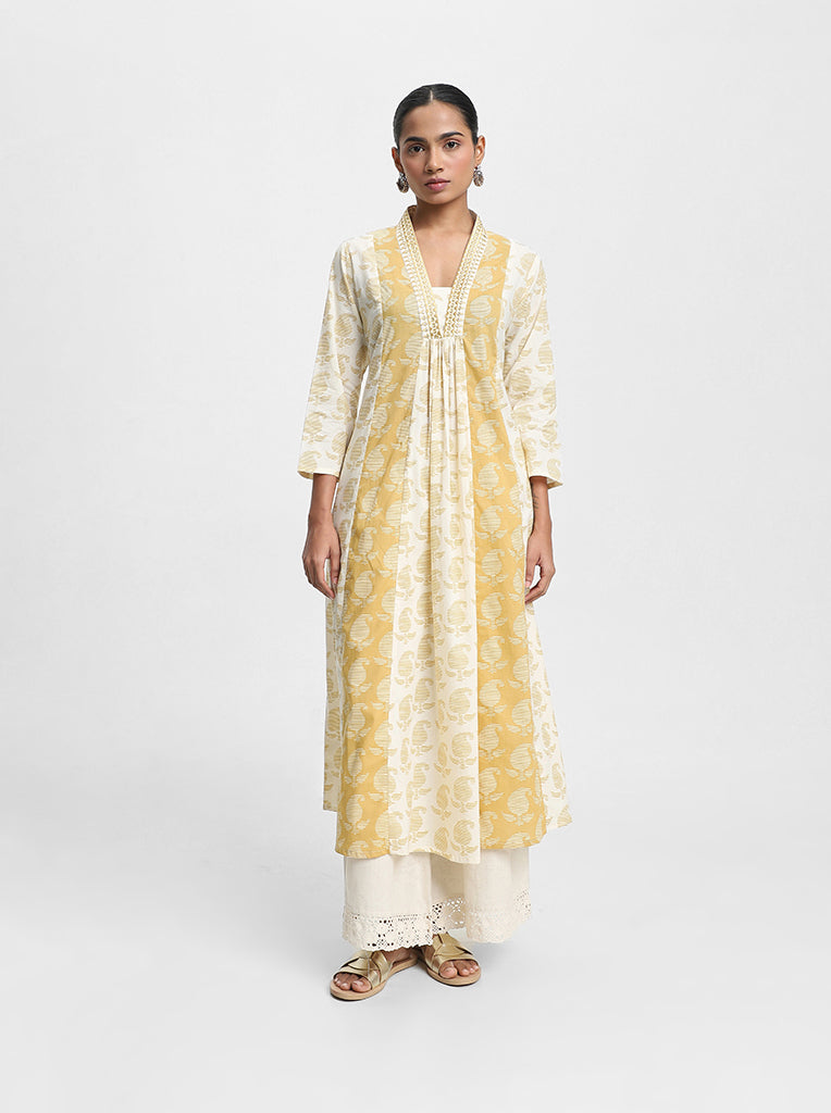 Utsa sale yellow kurta