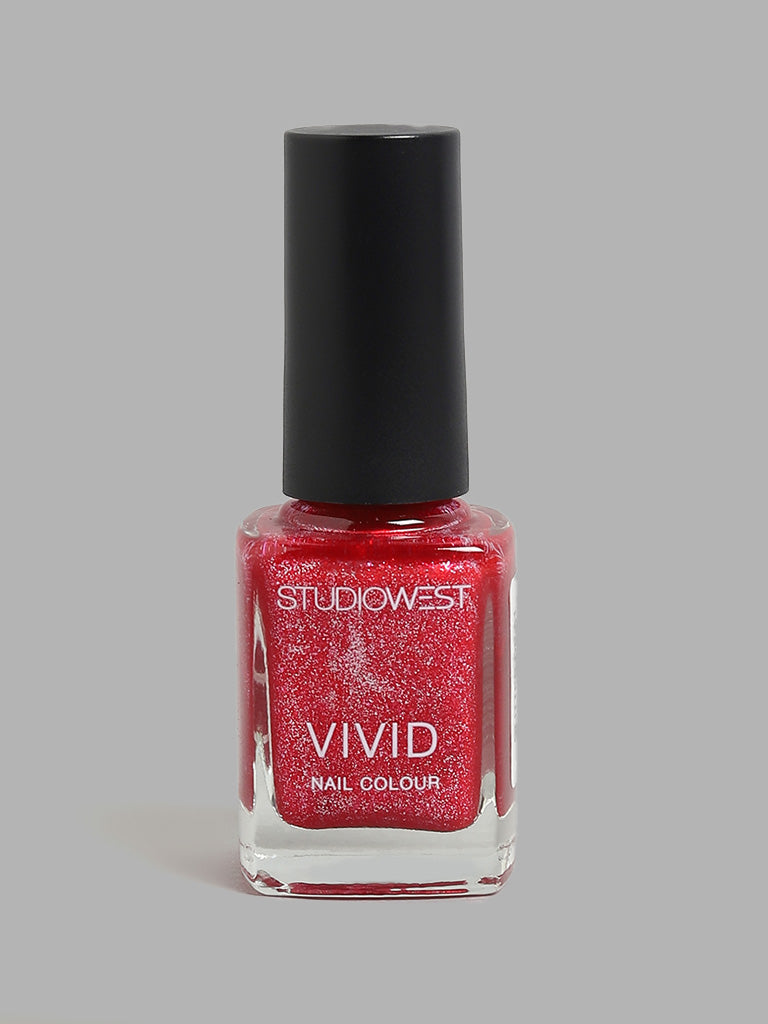 Buy Studiowest Pink Glitter MV02 Nail Color - 9 ml from Westside