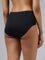 Wunderlove Solid Black Seamless Full Brief