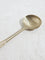 Westside Home Dull Gold Serving Spoon with Rattan-Small