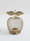 Westside Home Gold Lattice Apple Tealight Candle Holder