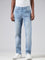 Nuon Ice Blue Relaxed - Fit Mid - Rise Jeans