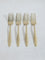 Westside Home Dull Gold Fork (Set of 4)