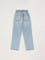 Y&F Kids Light Blue Relaxed - Fit High Rise Jeans