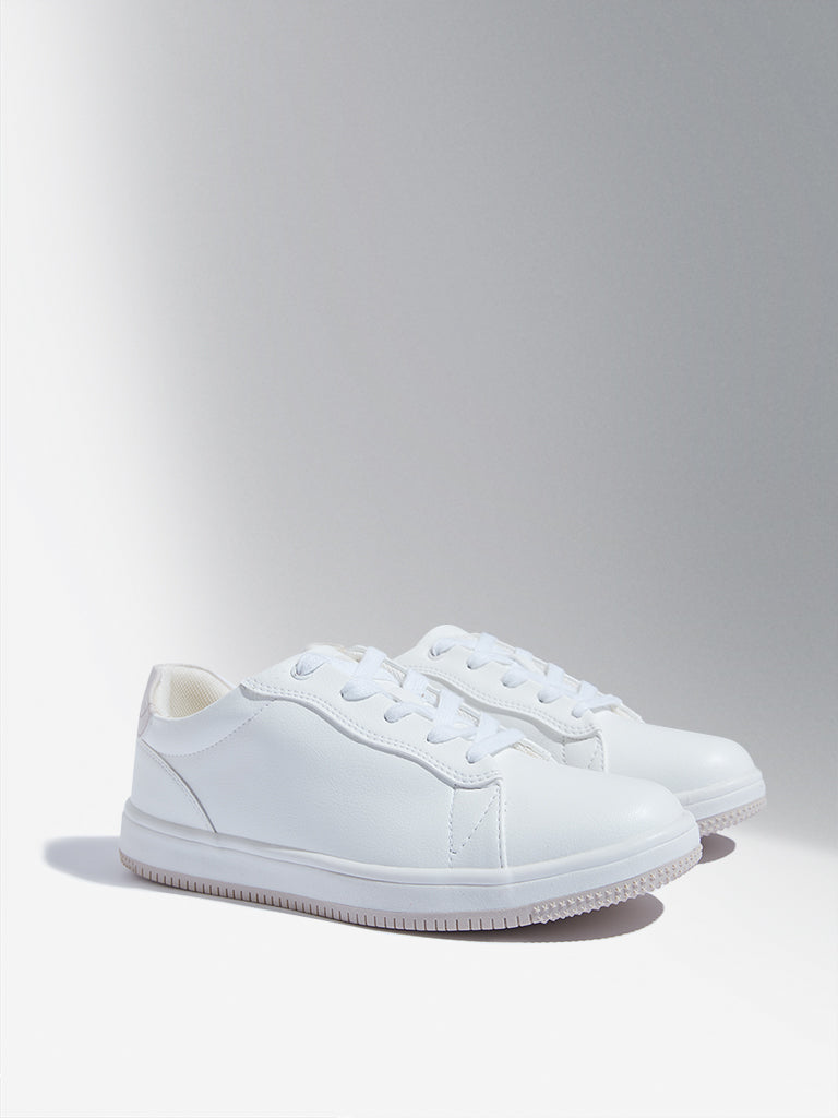 Luna blu white sales shoes