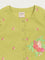 Utsa Kids Green Button-Up Floral Cotton Blend Top (2 - 8yrs)