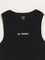 Y&F Kids Black Self-Striped Tank Top