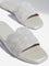 LUNA BLU Ivory Pearlescent Slides