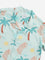 HOP Kids Mint Tropical Print Shirt