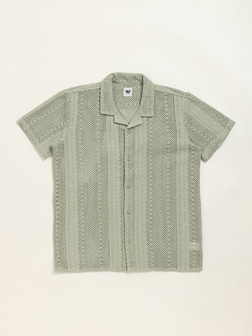 Y&F Kids Sage Crochet Shirt