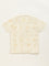 HOP Kids Beige Embroidered Shirt