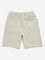 Y&F Kids Beige Mid-Rise Cotton Shorts