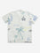 Y&F Kids Beige Tropical Printed Shirt