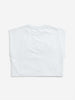 Y&F Kids White Text Patterned T-Shirt