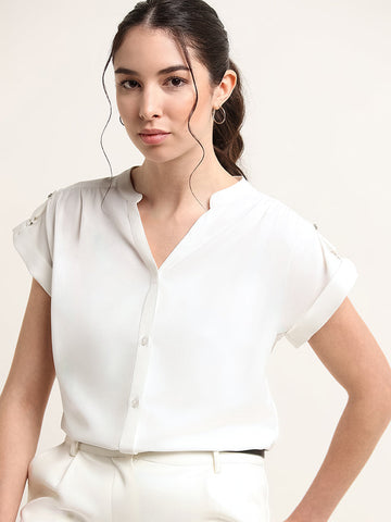 Wardrobe Solid White Top