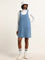 Nuon Light Blue Straight Denim Dress