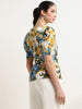 Wardrobe Multicolour Floral Print Tie-Waist Top