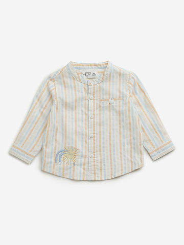 HOP Baby Multicolour Striped Shirt