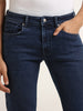 Ascot Dark Blue Relaxed Fit Mid Rise Jeans