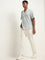 Nuon White Slim - Fit Mid - Rise Jeans