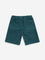 HOP Kids Teal Mid-Rise Cargo-Style Denim Shorts