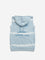 Y&F Kids Blue Tie-Dye Hooded Cotton T-Shirt