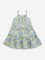 HOP Kids Multicolour Floral Printed Tiered Cotton Dress