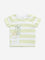 HOP Baby Lime Striped Design T-Shirt