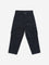 HOP Kids Navy Cargo-Style Mid-Rise Cotton Blend Trousers