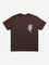 Y&F Kids Dark Brown Dragon Printed Cotton T-Shirt