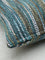 Westside Home Teal Graded Striped Cushion Cover